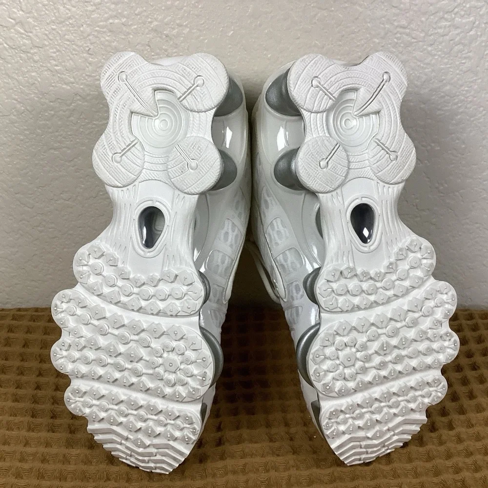 NEW Nike Shox TL Sail White Silver Women's Size 8.5 Sneakers Shoes AR3566-103
